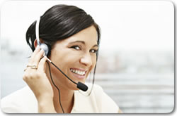 photo of a customer support person